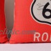 Cacique Hat Headdress Route 66 Feather Linen Pillow Case Cushion Cover 18"x18"   262977983002